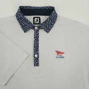 FootJoy Mens 123rd US Open LACC( Los Angeles Country Club) Floral Collar Large
